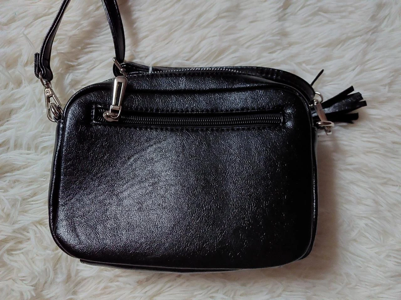 Bolso de mano negro H14xl6 cm - Nuevo – photo 3